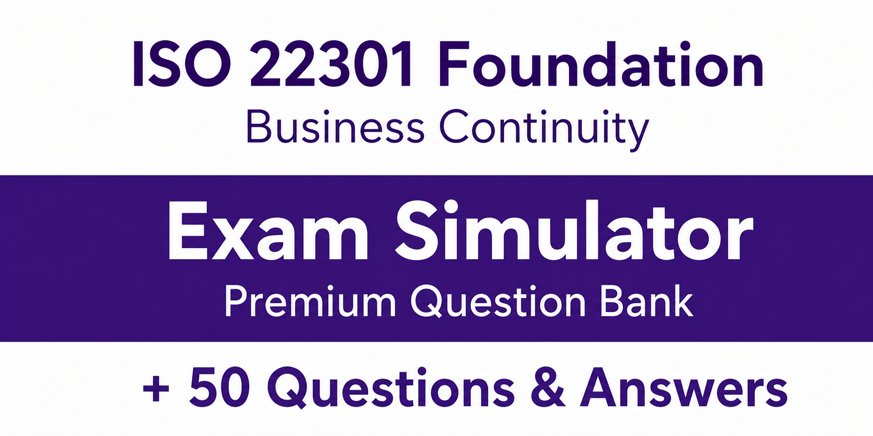 ISO 22301 Foundation | Mock Exam